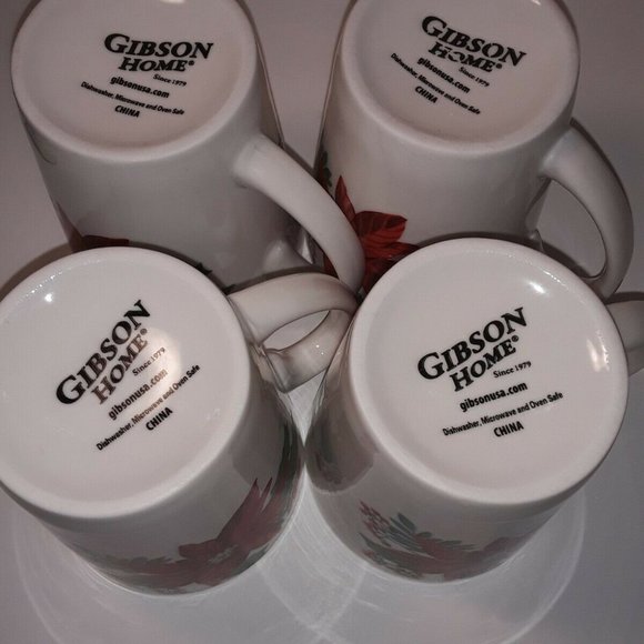 Ceramic Mugs Gibson Home Set of 4 - Picture 4 of 4